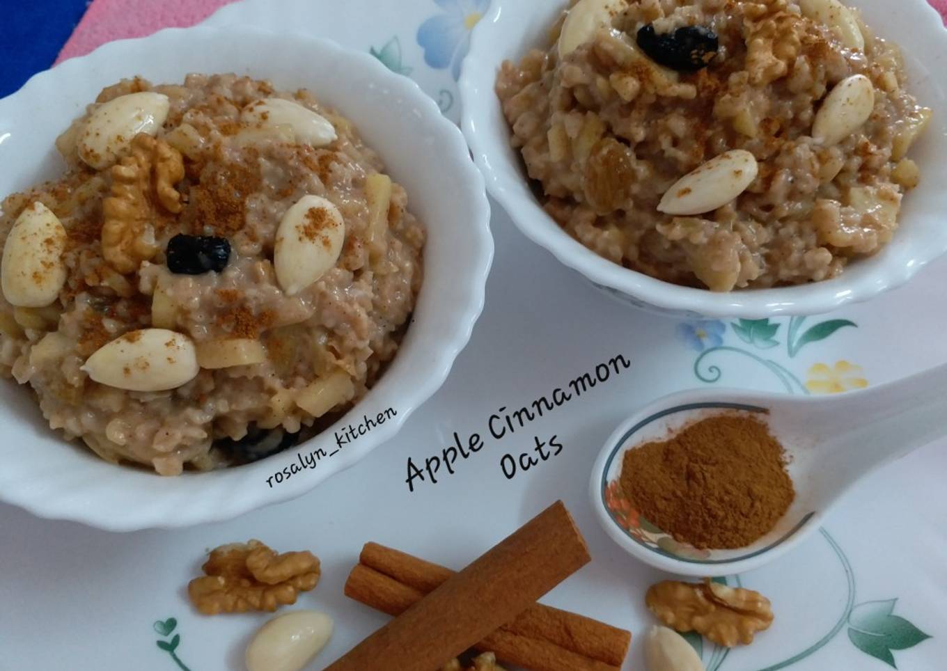 Apple Cinnamon Oats