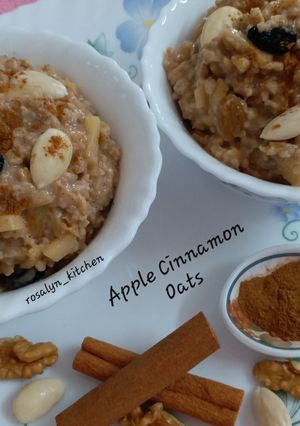 A picture of Apple Cinnamon Oats.