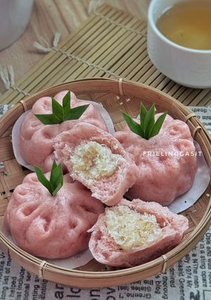 Foto resep Bakpao Angkak Isi Unti Kelapa