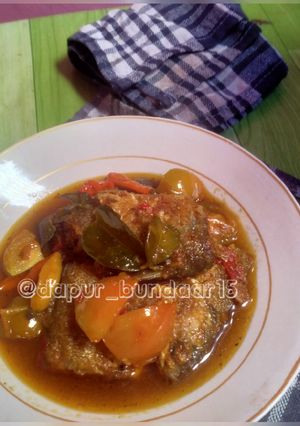 Foto resep Bandeng presto bumbu rujak (santan di ganti dengan fiber creme)