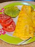 Omelette de acelgas y queso
