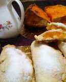 Pastissets de glòria (calabaza o carabassat y almendra)
