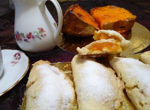 Foto principal de Pastissets de glòria (calabaza o carabassat y almendra)