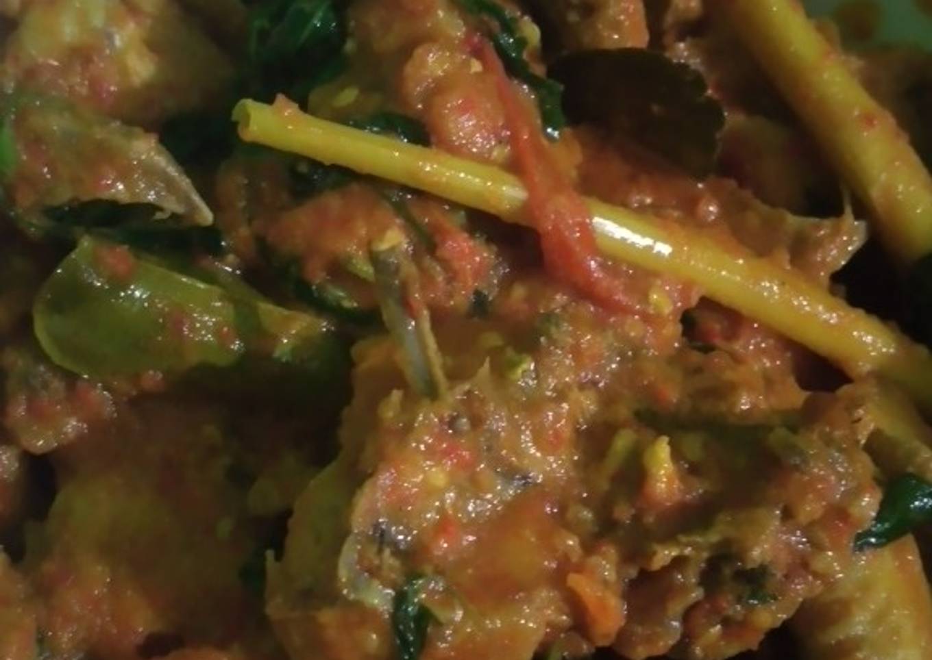Ayam rica rica kemangi ala mom gebi