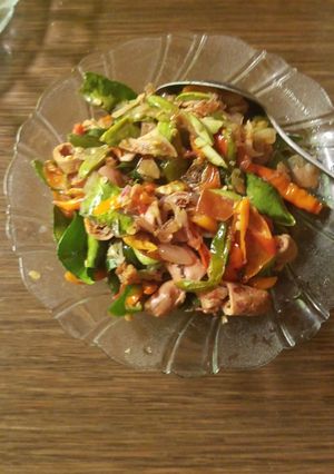 Foto resep Cumi asin pete