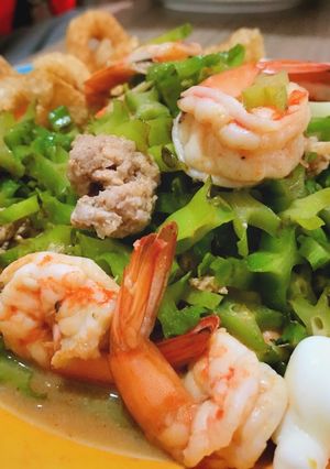 รูปของ ยำถั่วพลูกุ้งสด