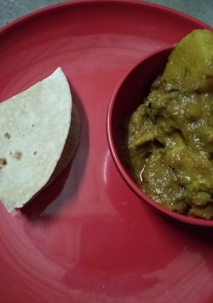 A picture of Chicken masala.
