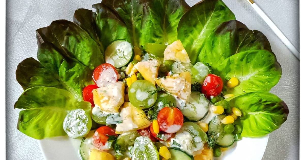 Resep Red Butterhead Mix Fruits Salad oleh Rossy Anna Oktavia (ABATA