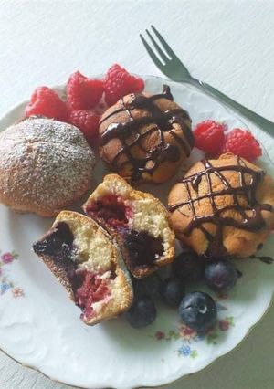 Zdjęcie przepisu Muffiny z owocami😍.