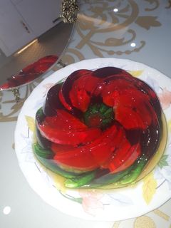 عکسی از دستور ژله میوه ای