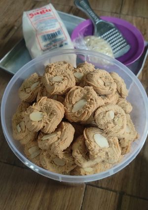 Foto resep Kue sagu keju almond