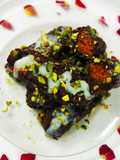 Gajar halwa chaco bars