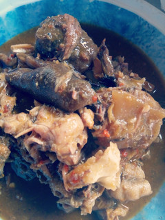 A picture of Nsala soup.