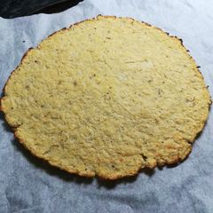 Low Carb Cauliflower Pizza Base A picture of Low Carb Cauliflower Pizza Base.