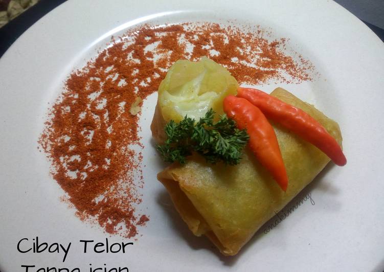 Resep Cibay Telor Tanpa Isian, Enak