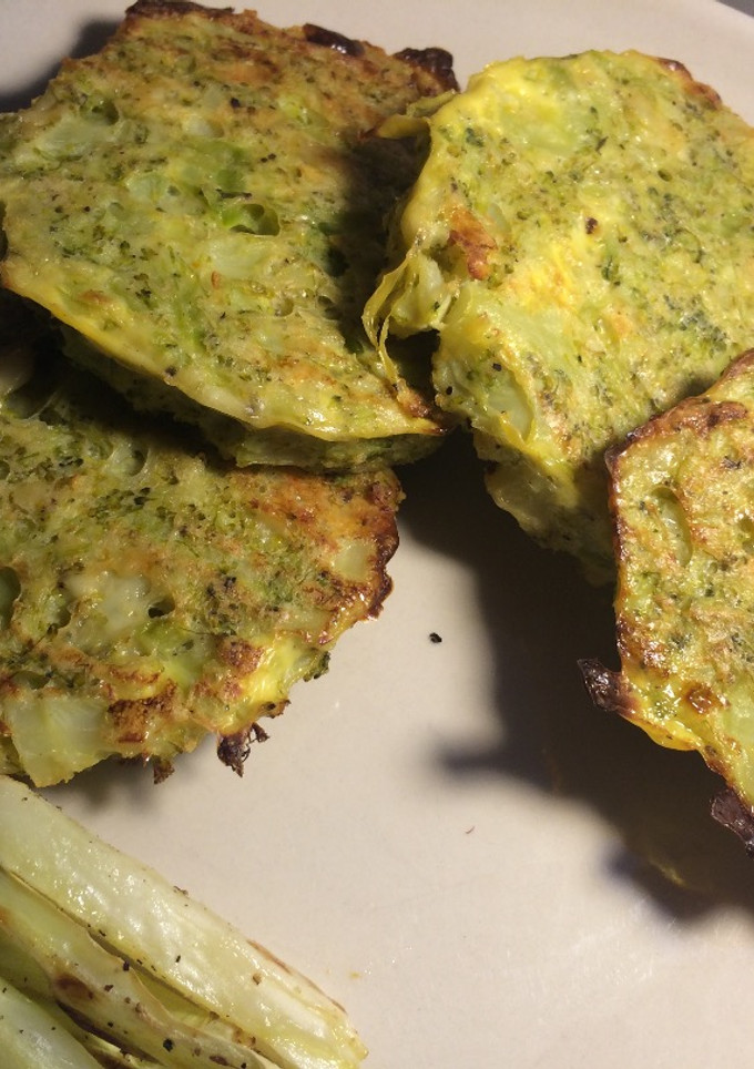 Una foto de "Hamburguesas" de brócoli