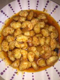 Una foto de Gambas al ajillo