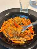 Arroz Oriental con Cerdo y Jengibre - wok - comida china - verduras salteadas