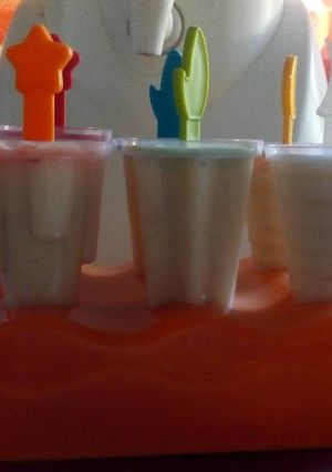 Una foto de Paletas heladas de banana