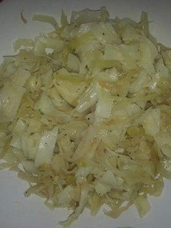 Una foto de Pasta con repollo