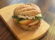 A picture of brie sandwich