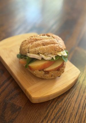 A picture of The Figgy Brie Sandwich.