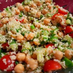 A picture of Couscous salad.