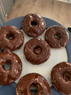 Una foto de Donuts 🍩 de plátano
