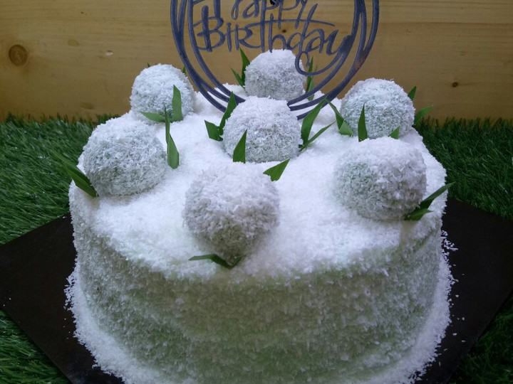 Cara Gampang Menyiapkan Klepon cake yang Enak Banget