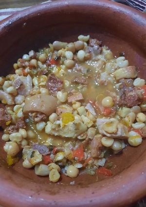 Una foto de Guiso con legumbres tipo locro