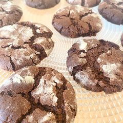 A picture of Chocolate crackles.
