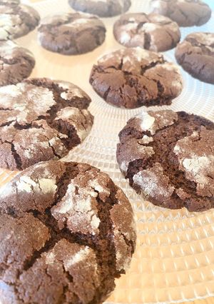 A picture of Chocolate crackles.