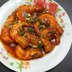 รูปของ Udang pedas manis#BantumantenBaru