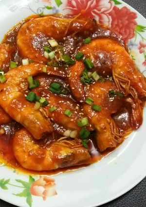 Foto resep Udang pedas manis#BantumantenBaru