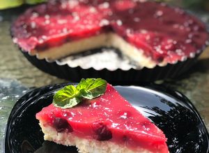 Meggyes-ordás pite 🍒 recept fotója