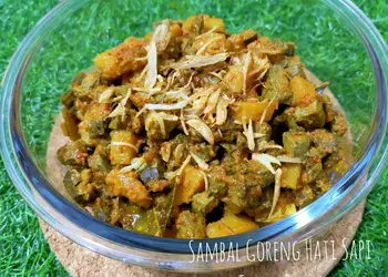 Resep Unik Sambal Goreng Hati Sapi Tidak Pedas Enak Bergizi