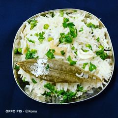 A picture of Green Peas Pulao or Matar Pulao.
