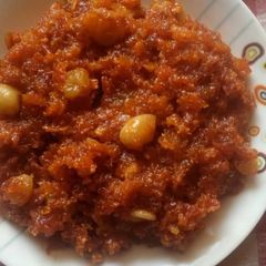 A picture of Gaajr halwa.