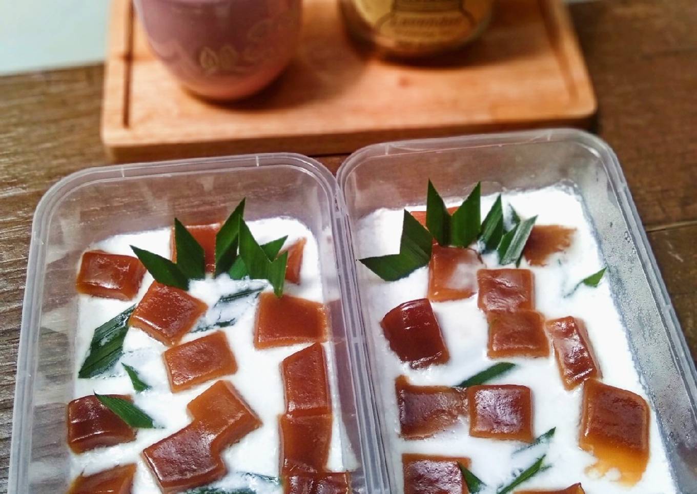 "kue keranjang" /Dodol cina kukus santan