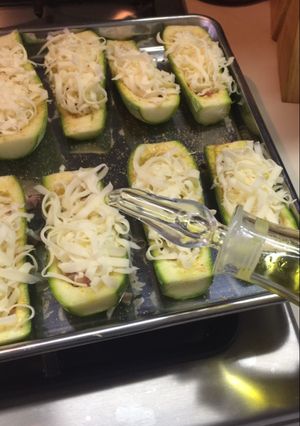 Una foto de Calabacitas al gratín Sonorense