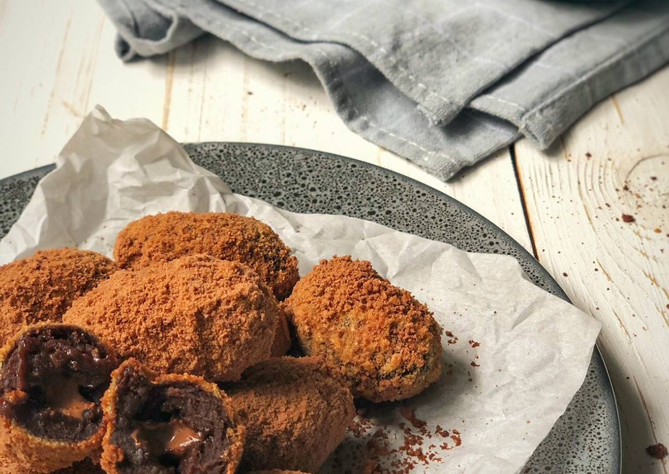 Crispy Fried Chocolate