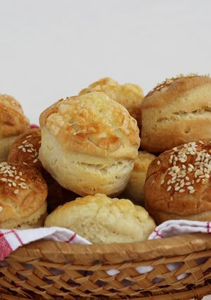 Tejfölös pogácsa recept fotója