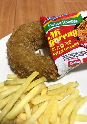 Foto resep Donat Indomie