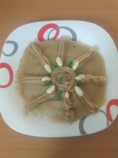 عکسی از دستور مامونیه با آرد گندم محلی