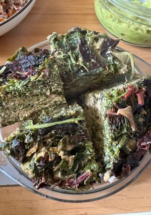 Foto resep Telur Duo Bayam (Bayam Hijau & Merah) Kukus