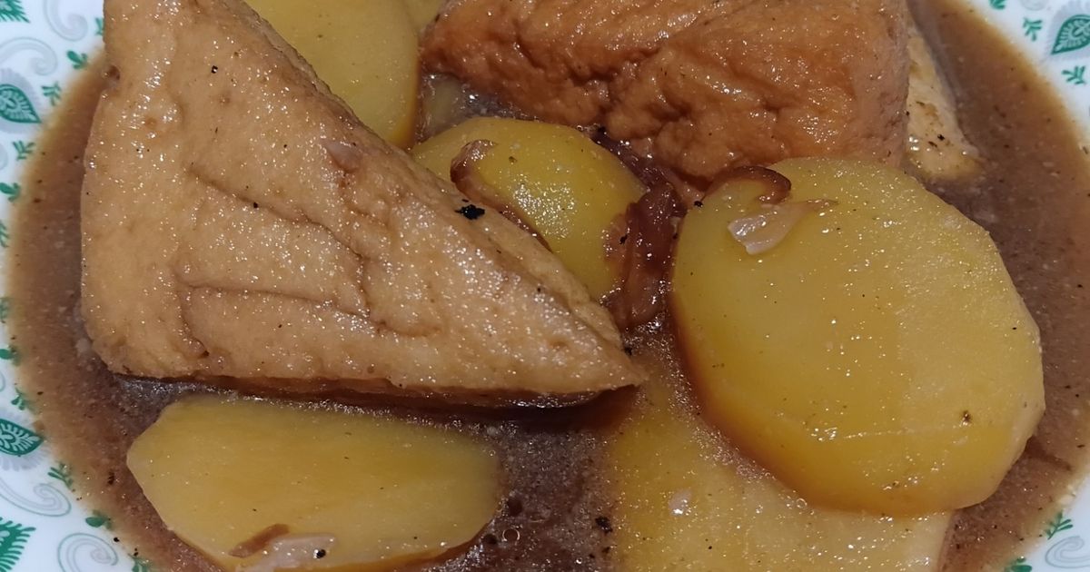Semur Kentang Tahu