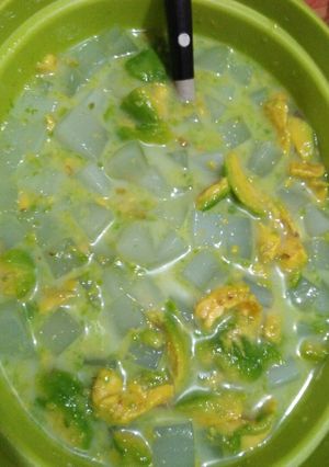 Foto resep Es alpukat nata de coco