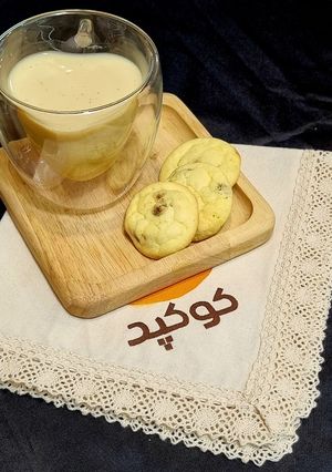 عکسی از دستور شیر چای زعفرانی