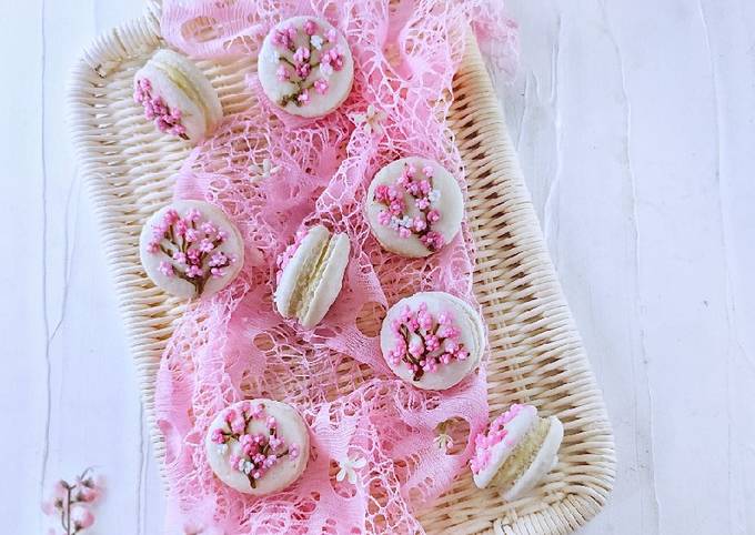 Resep: Macaron dengan tepung terigu Ekonomis Untuk Dijual