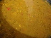 A picture of chole daal